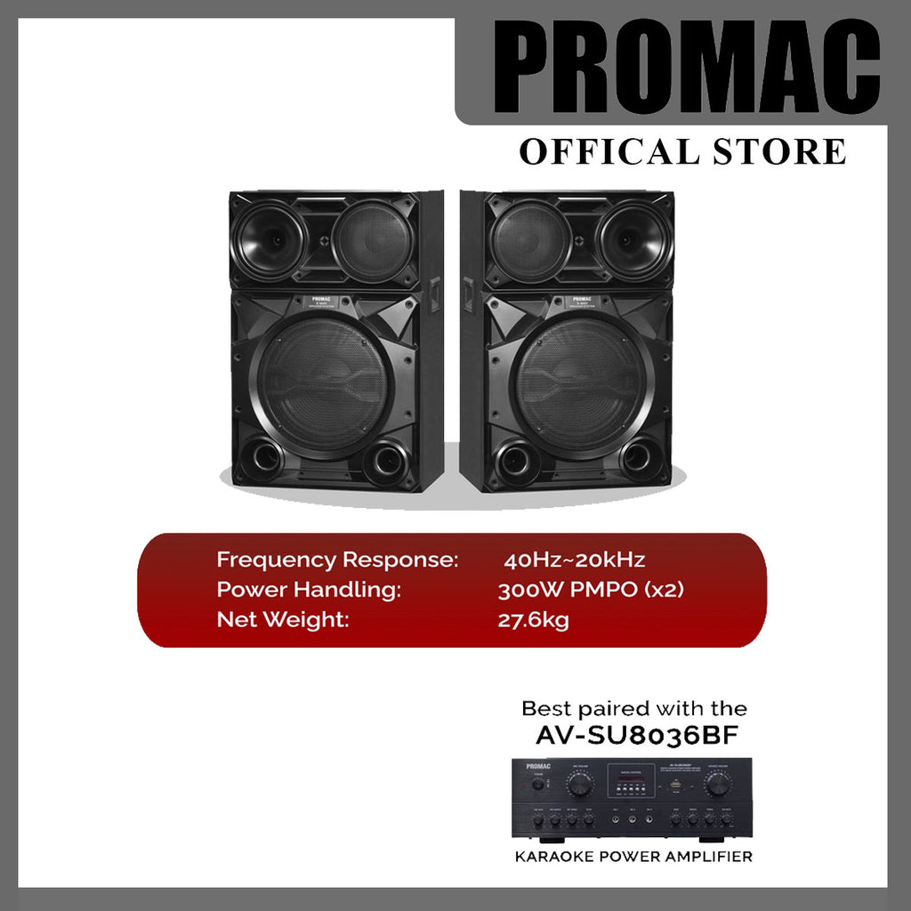 SP-1230 12" 3-Way Passive Speaker System